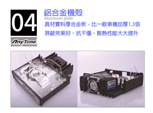 雙頻車用無線電對講機 AT-588UV